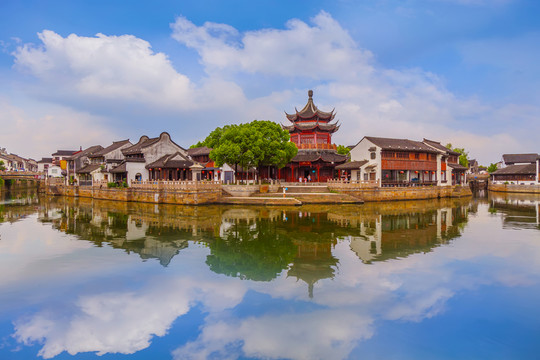 江南水鄉(xiāng)蘇州古鎮(zhèn)