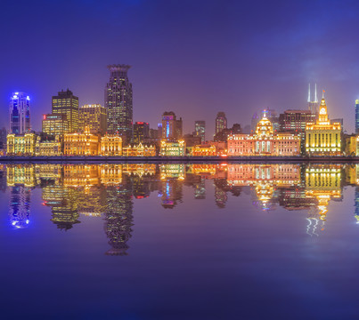 上海外灘風光夜景