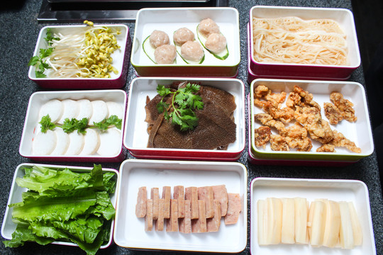 火鍋菜品 火鍋食材