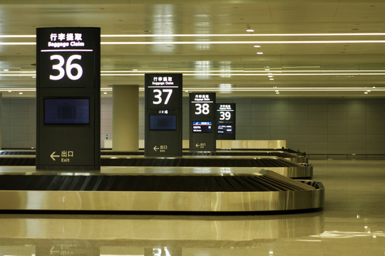 浦東機(jī)場(chǎng) 航站樓 行李提取大廳