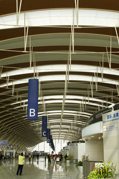 上海浦東機(jī)場T2航站樓