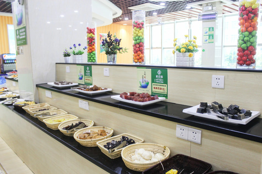 素食自助餐店環(huán)境