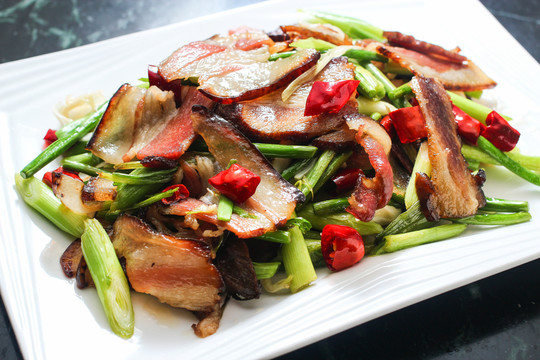 蒜苗炒臘肉