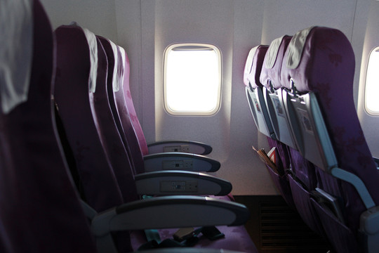 廈門(mén)航空 波音737 飛機(jī)客艙