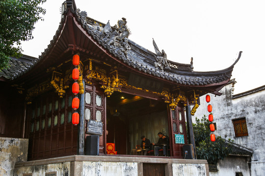 烏鎮(zhèn)東柵戲臺(tái)
