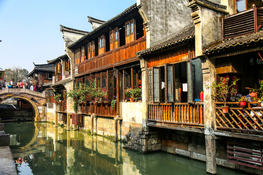 烏鎮(zhèn)水鄉(xiāng)南柵