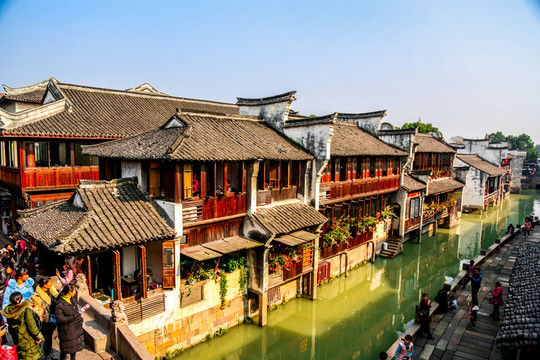 烏鎮(zhèn)水鄉(xiāng)南柵