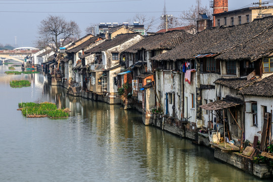烏鎮(zhèn)水鄉(xiāng)南北柵