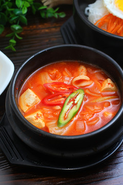 泡菜豆腐湯