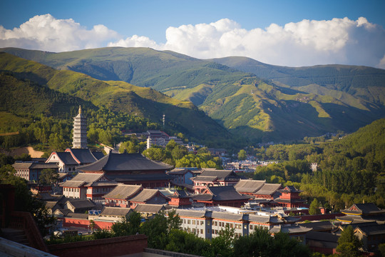 五臺(tái)山風(fēng)景