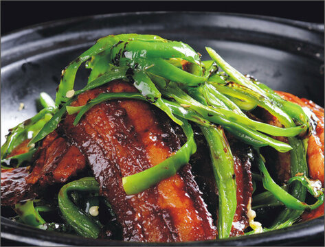 擂椒扣肉