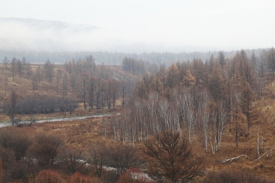 阿爾山不凍河