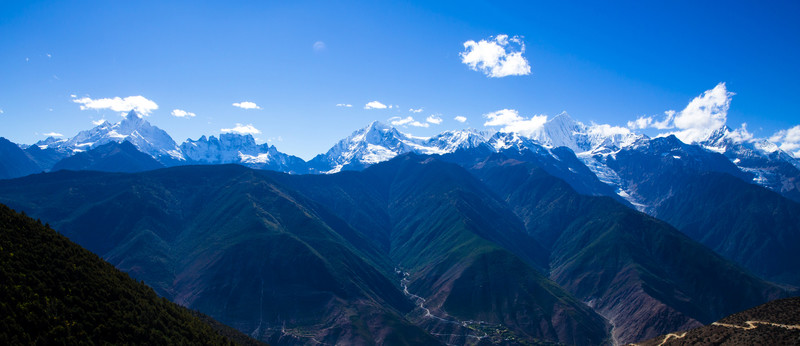 梅里雪山全景