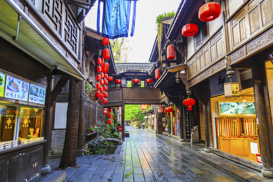 成都錦里古鎮(zhèn)老街