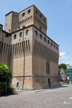 音樂城堡。諾切托。Emilia Romagna。意大利.