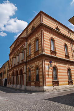 Borgatti劇院。Cento。Emilia Romagna。意大利.