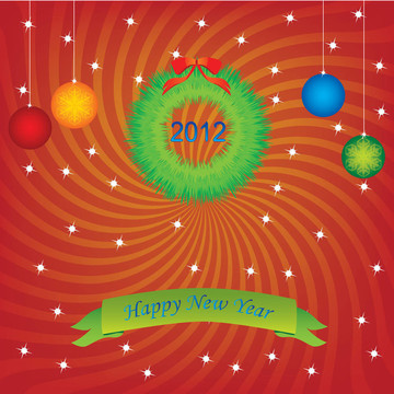 圣誕節(jié)和新年賀卡