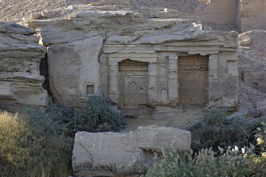 埃及古代建筑細部