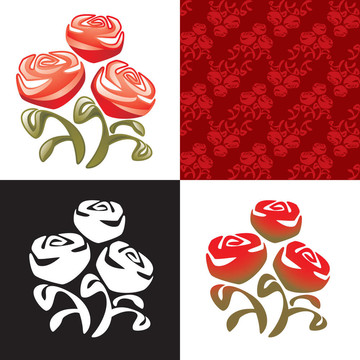 符號- Bouquet of Roses