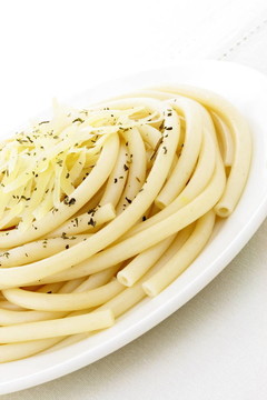 美味的意大利Bucatini