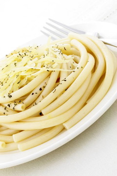 美味的意大利Bucatini