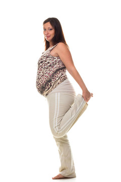 孕妇做体操