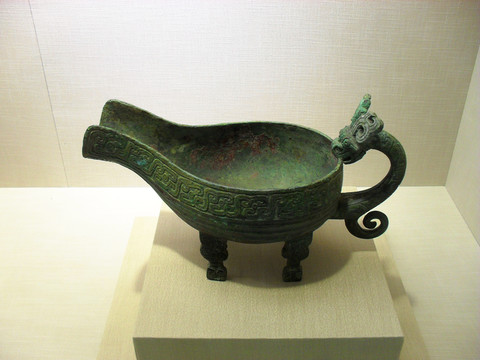 古代銅器文物展示圖