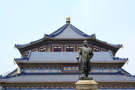 廣州；中國古建筑；太陽zhog山紀(jì)念館