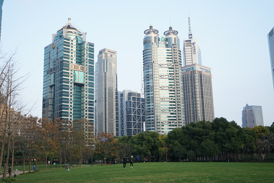 陸家嘴建筑群 摩天大樓