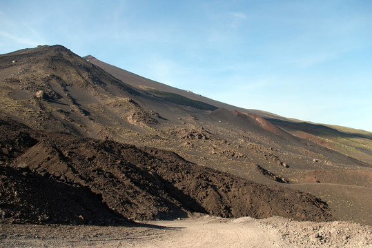 埃特納火山山；西西里島；意大利