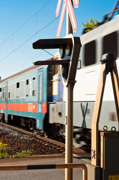 帶燈的歐洲列車