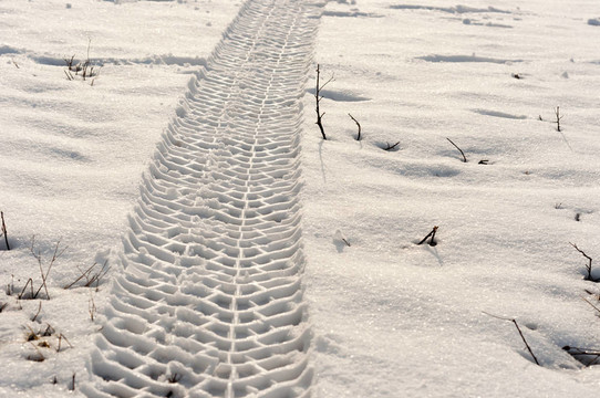雪地輪胎軌道