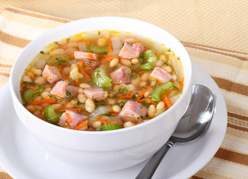 火腿豆湯