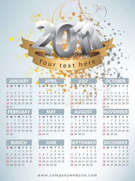 2011日歷