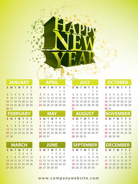2011日歷