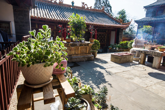 觀音寺內(nèi)景
