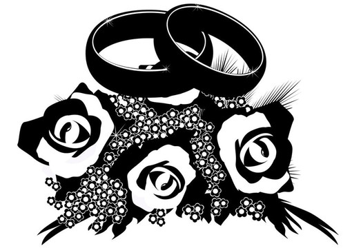 結(jié)婚戒指花束