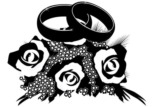 結(jié)婚戒指花束