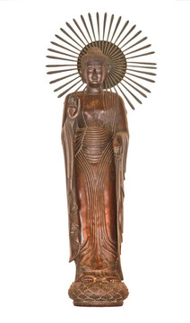 Buddha Stand white背景