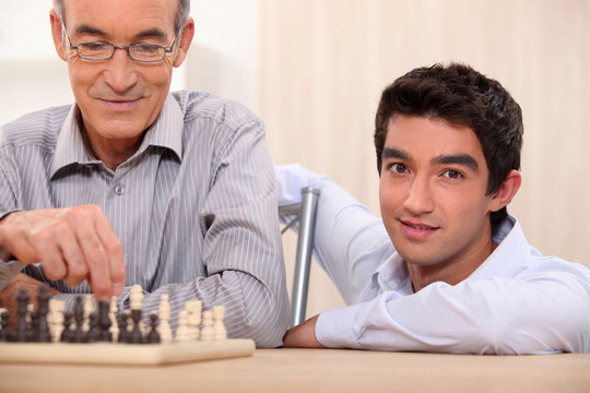 父子下棋