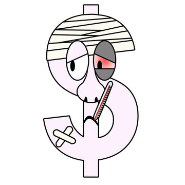 生病的02美元