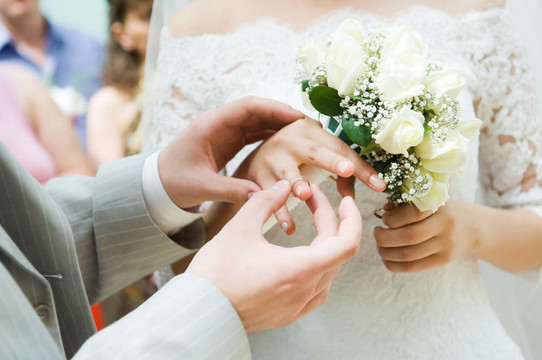 新婚結(jié)婚戒指