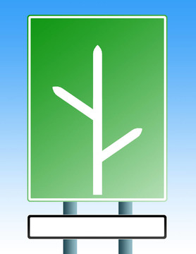 與空白Exit3空白的路標(biāo)