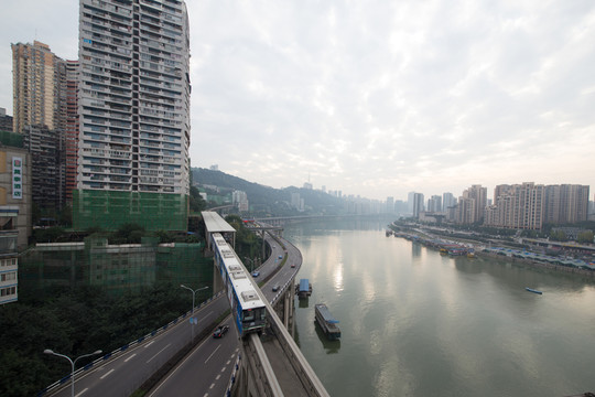 重慶牛角沱輕軌站