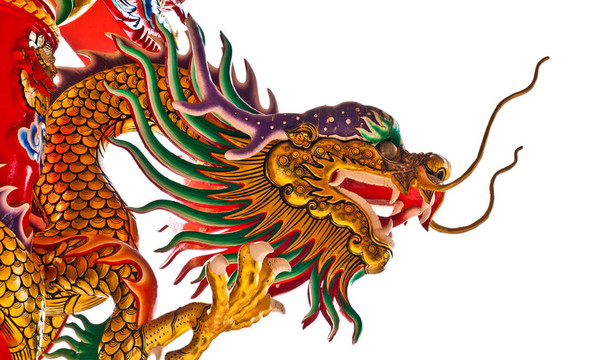 龍纏竿