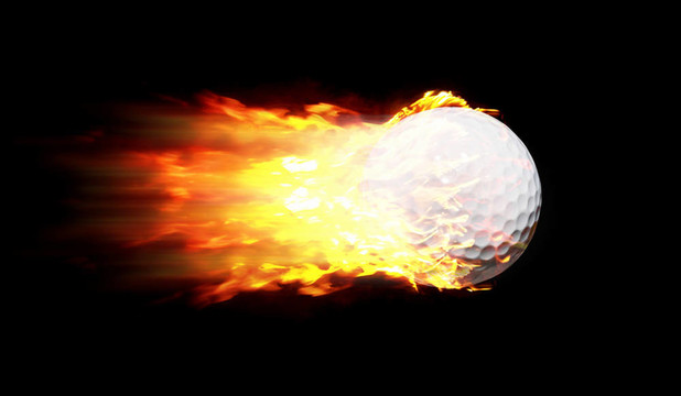 火焰Golf Ball