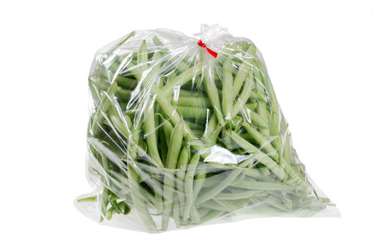 包里的新鮮青豆