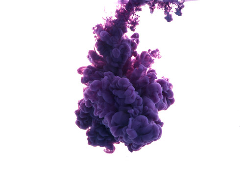 水中的顏料