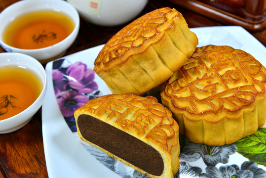 豆沙月餅