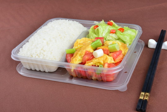 西紅柿炒雞蛋飯